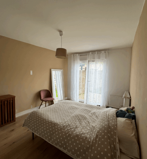 À vendre – Bel appartement F3 loué avec terrasse et cave